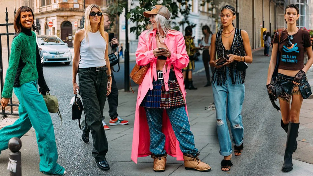 From the 90s to Now! The Evolution of the Dress-Over-Jeans ft. Manhatt Manhattandress From the 90s to Now! The Evolution of the Dress-Over-Jeans ft. Manhatt Manhattandress