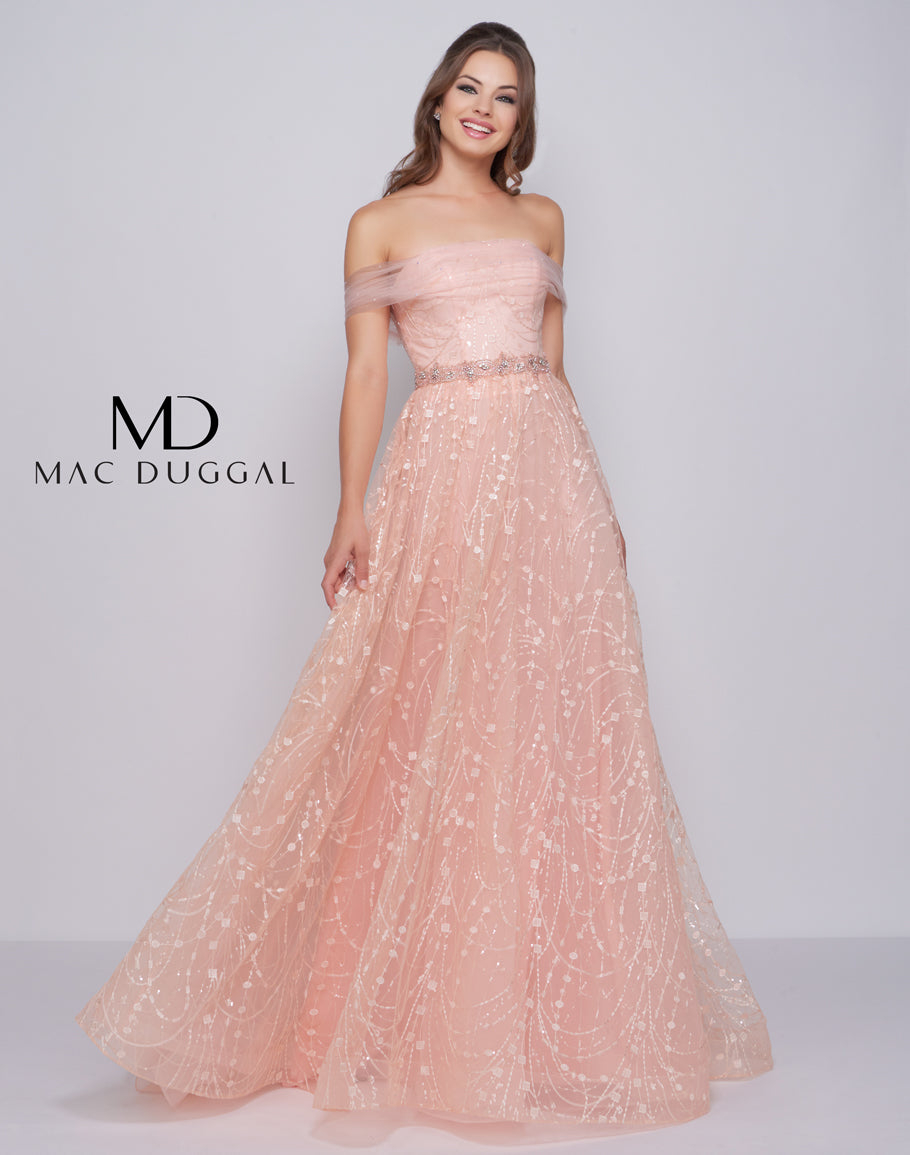 mac duggal off the shoulder dress Mac Duggal 50535M – Manhattandress