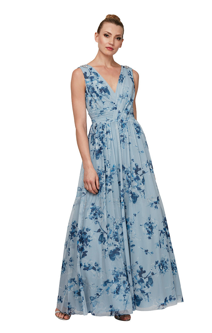 Ignite Evenings Long Mesh Dress Ignite Evenings Long Mesh Dress