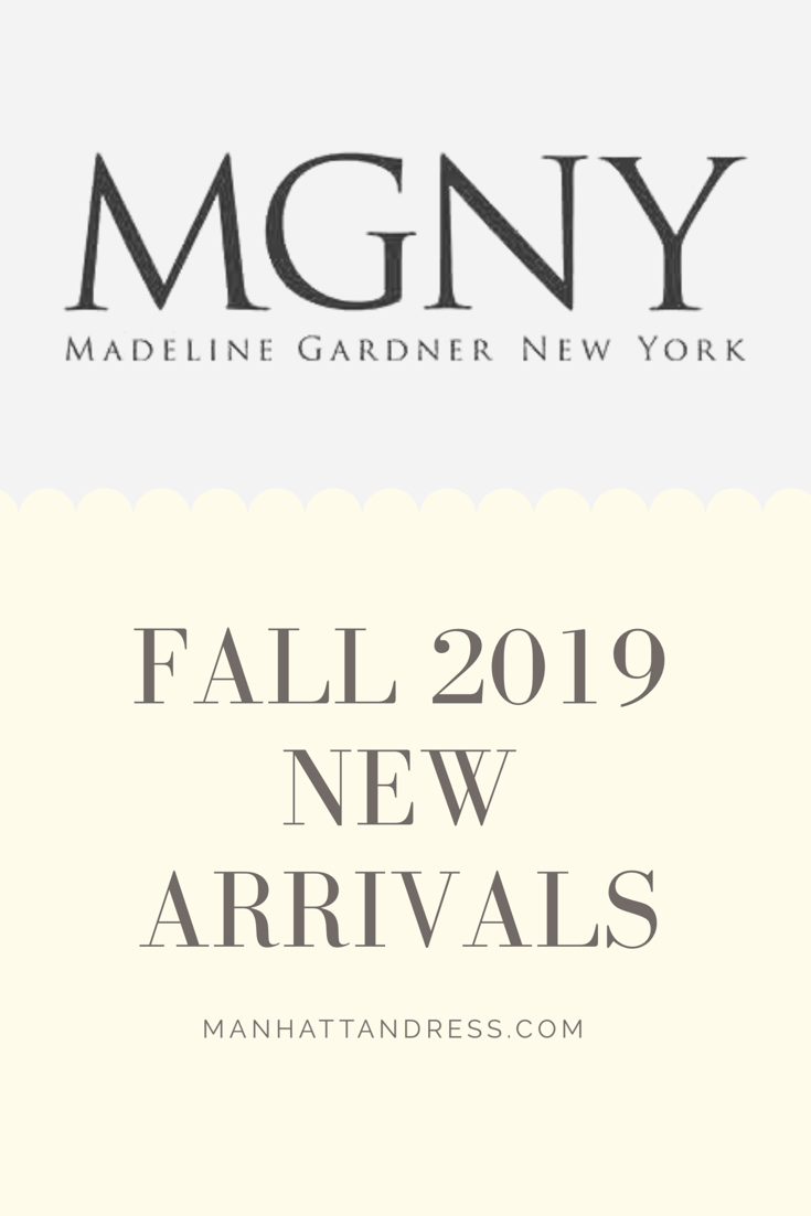 New Arrivals: MGNY Fall 2019