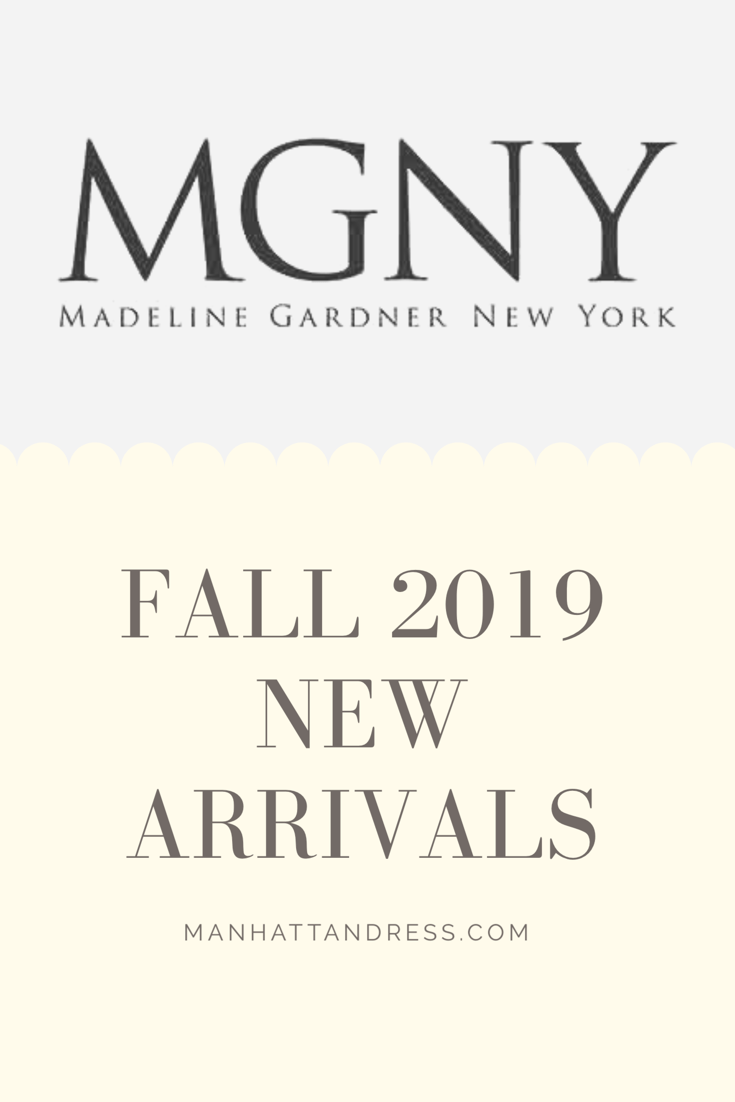 New Arrivals: MGNY Fall 2019 - Manhattandress