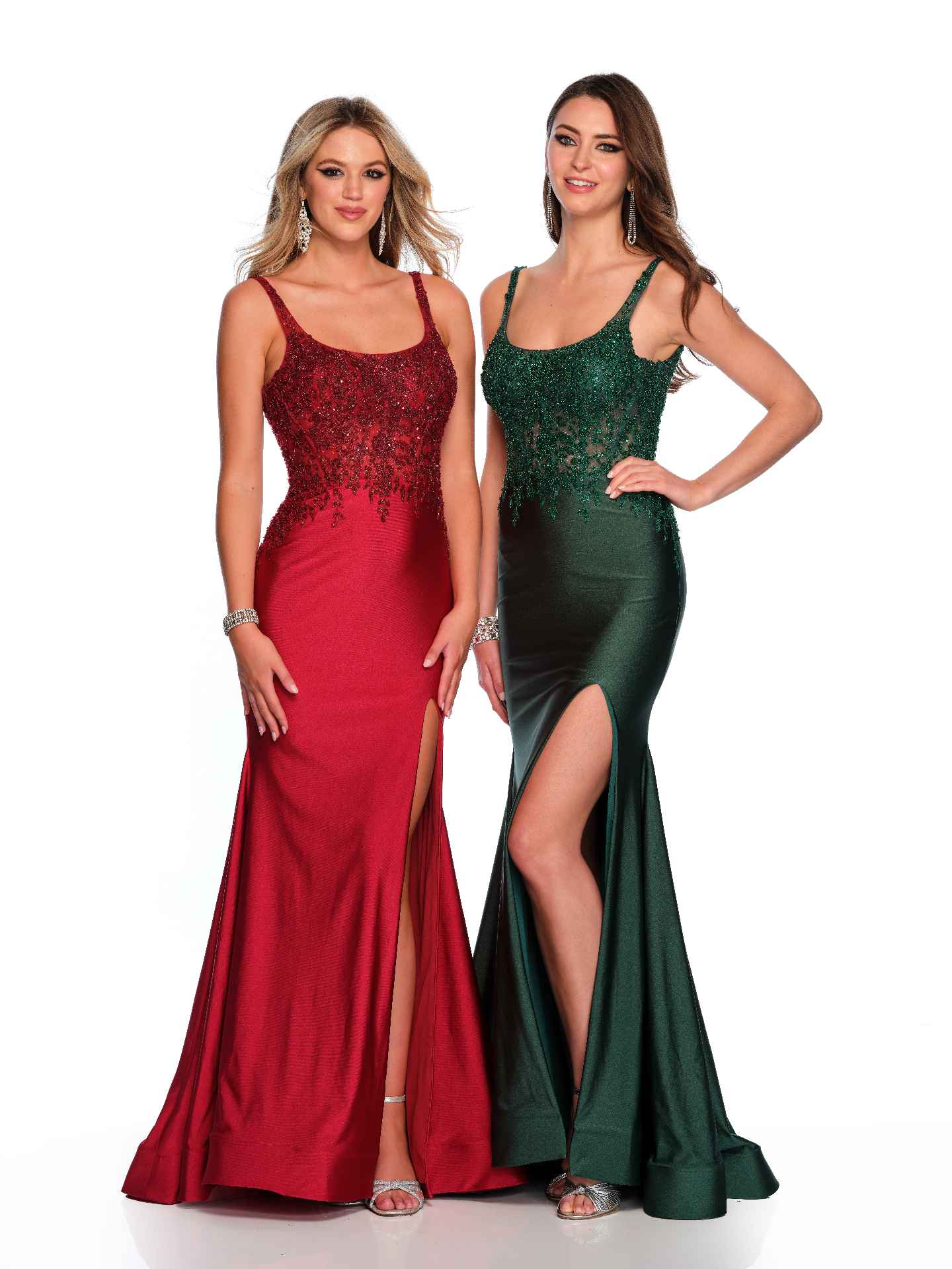 Dave and johnny hot sale red prom dress