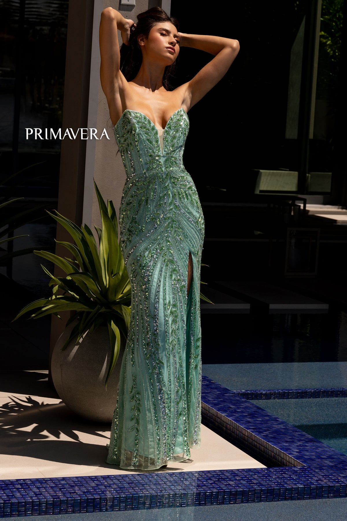 Spring Prom 4134 by Primavera Couture