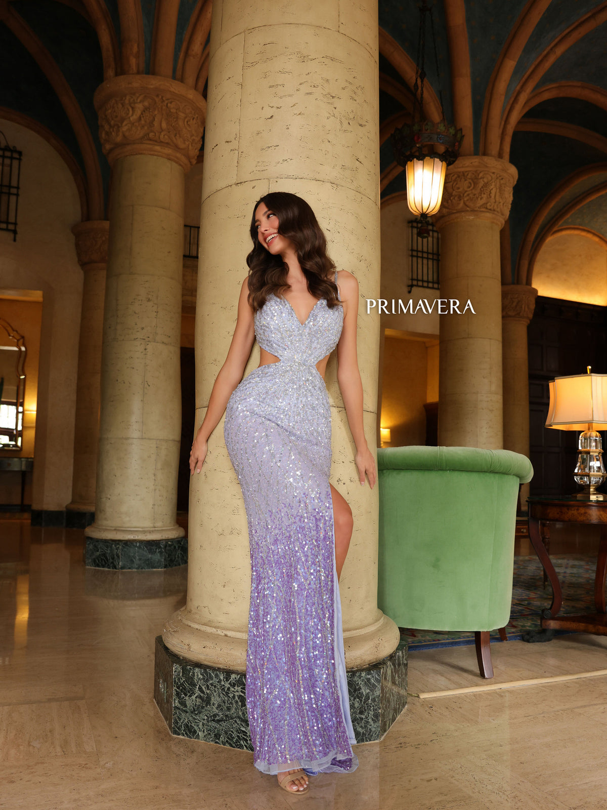 Spring Prom 4136 by Primavera Couture