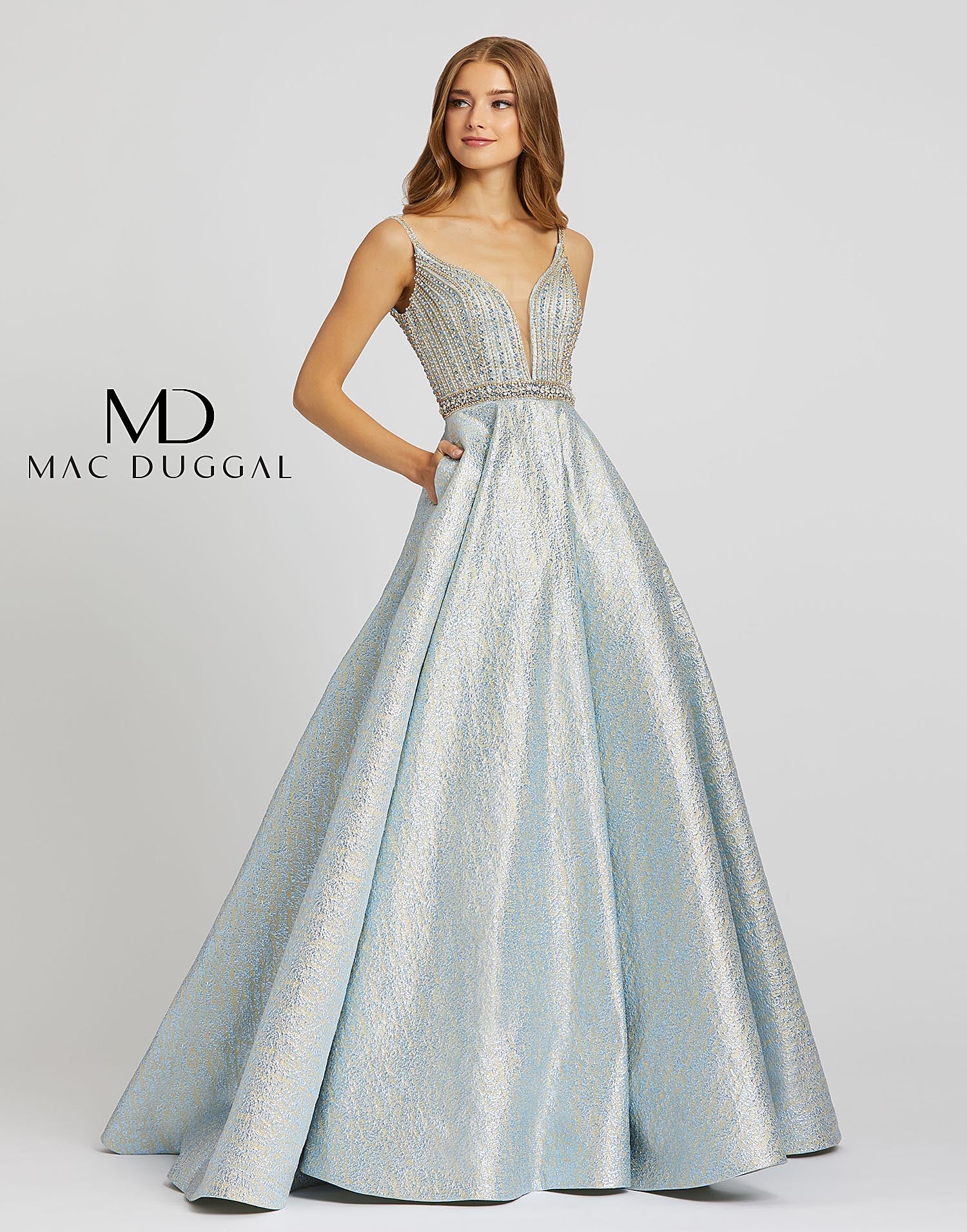 Halter Ice Blue Sleeveless Long Evening Dresses With Long Train Elegant  Ruffled Fluffy Woman Clothes Custom Made Wedding Dress - AliExpress