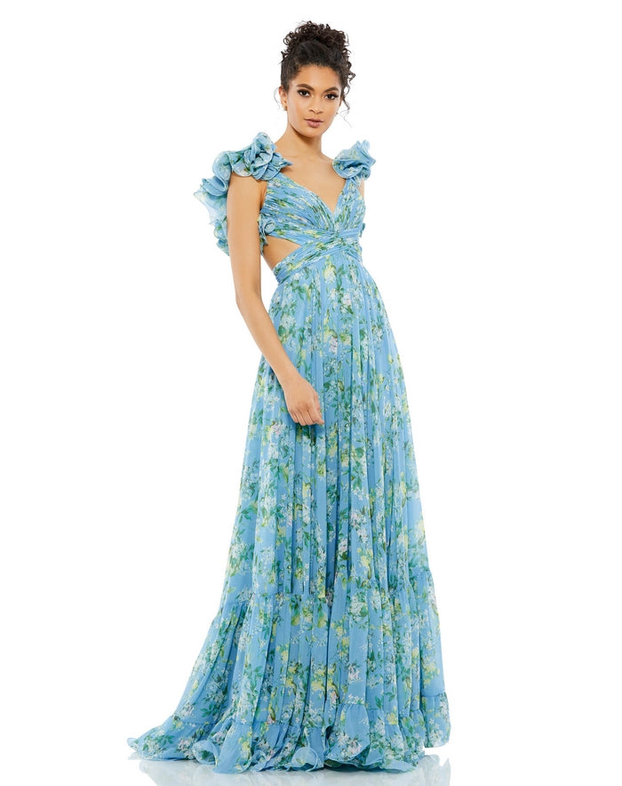 Clearance 67803 Pink multi, Size 4 (Mac Duggal)