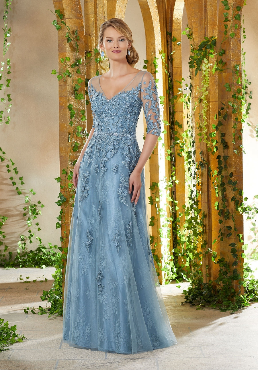 Evening dress V-135 size 4 in stock Product for Sale at NY City Bride
