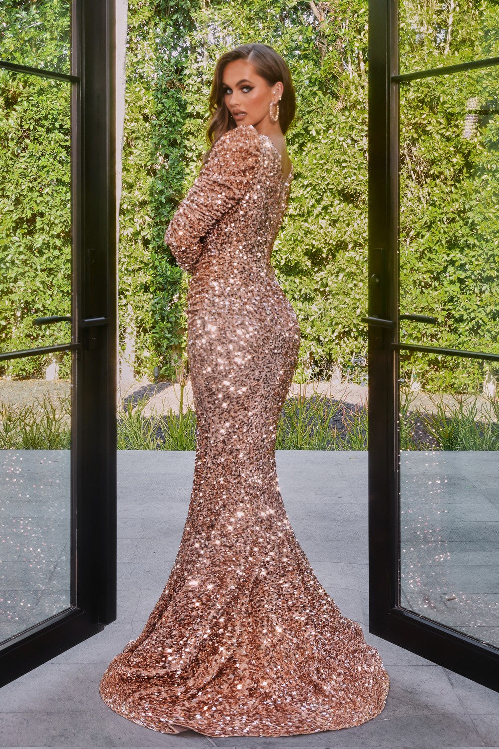 Portia and 2024 scarlett gold dress